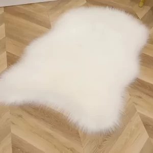 Alfombra Suave Nórdica Antideslizante Irregular