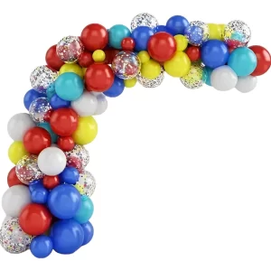 Arco De Globos Payaso Multicolor 107 Piezas