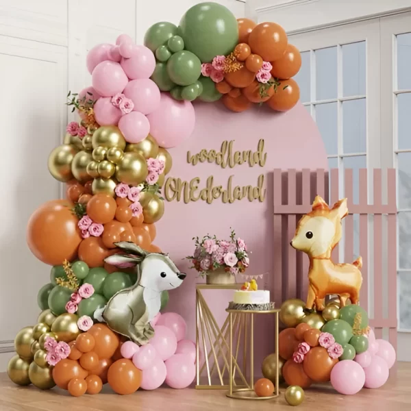 Arco de Globos Safari 102 Piezas