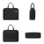 cartera-unisex-portanotebook-8775-clickandgo Bolso Porta Notebook Negro A8775