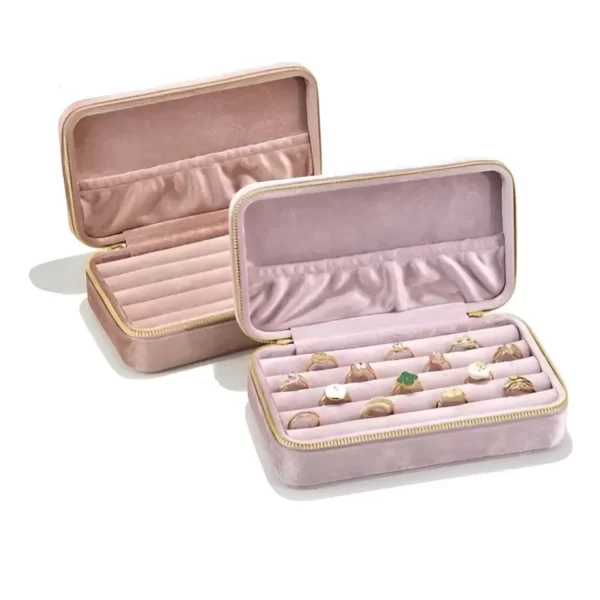 Joyero Terciopelo Para Anillos G116