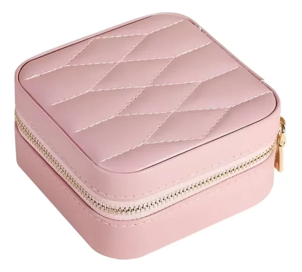 Joyero Cuero Pu Con Cierre