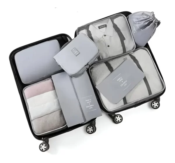 Organizador De Viaje Set 8 Piezas