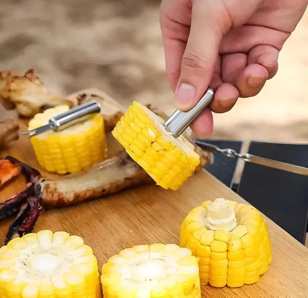 Set Parrillero 27 Pzs Kit Asador Acero Inoxidable