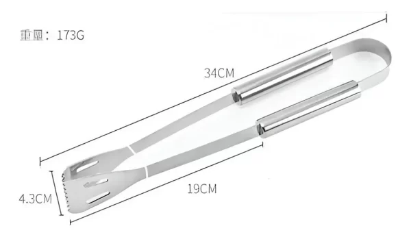 Set Parrillero 27 Pzs Kit Asador Acero Inoxidable