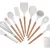 Utensilios De Cocina Silicona Blanco 11 Piezas