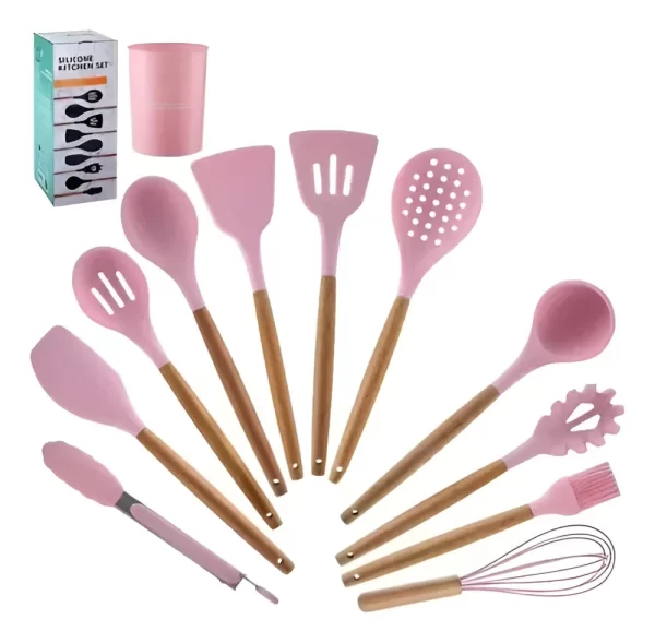 12 Utensilios Set De Cocina