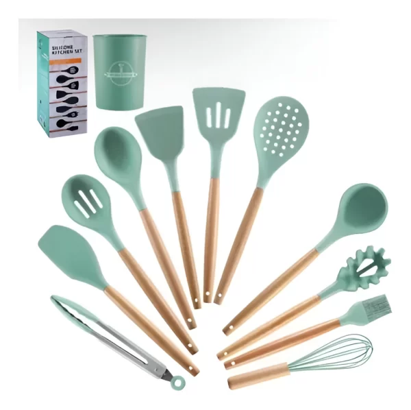 12 Utensilios Set De Cocina