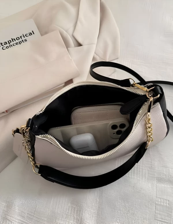 Cartera Bolso De Hombro Cuero Pu X56926