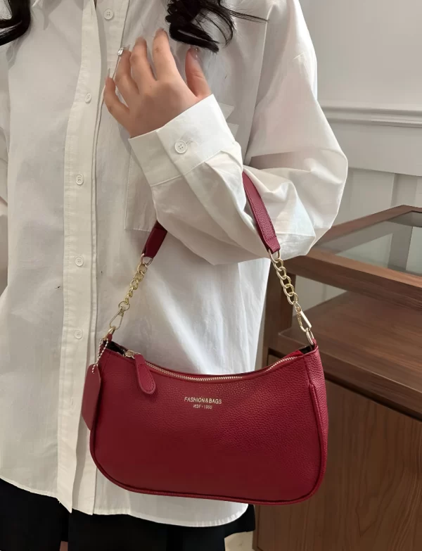 Cartera Bolso De Hombro Cuero Pu X56926