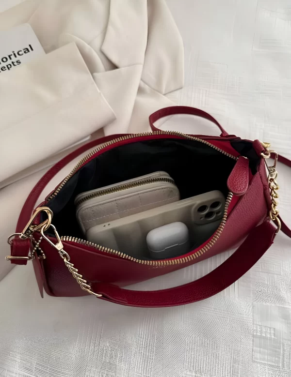 Cartera Bolso De Hombro Cuero Pu X56926