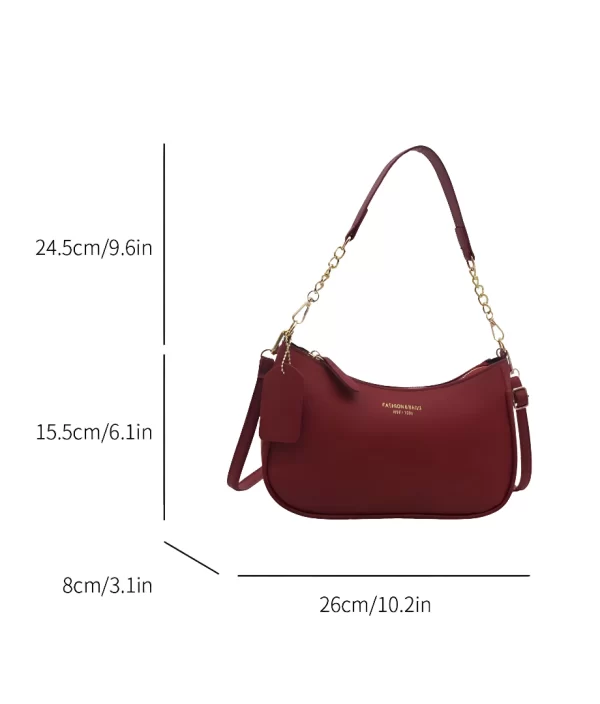 Cartera Bolso De Hombro Cuero Pu X56926