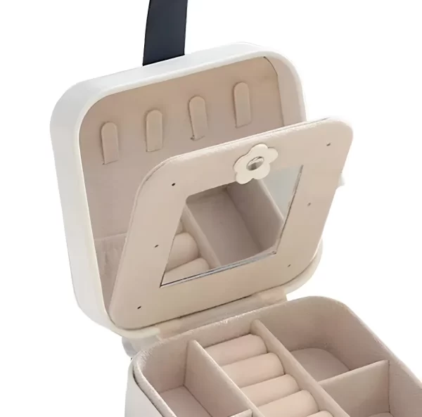 Joyero Cuero Pu Coronita Con Broche 105