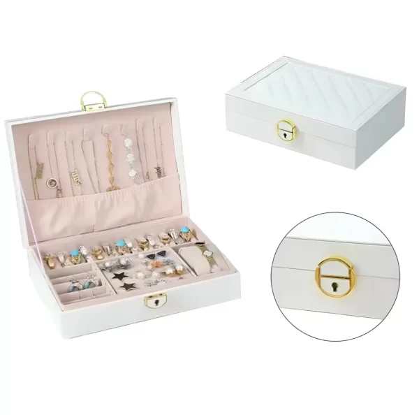 Joyero Cuero Pu Organizador JO-150