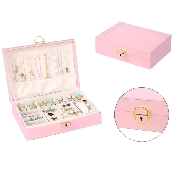 Joyero Cuero Pu Organizador JO-150