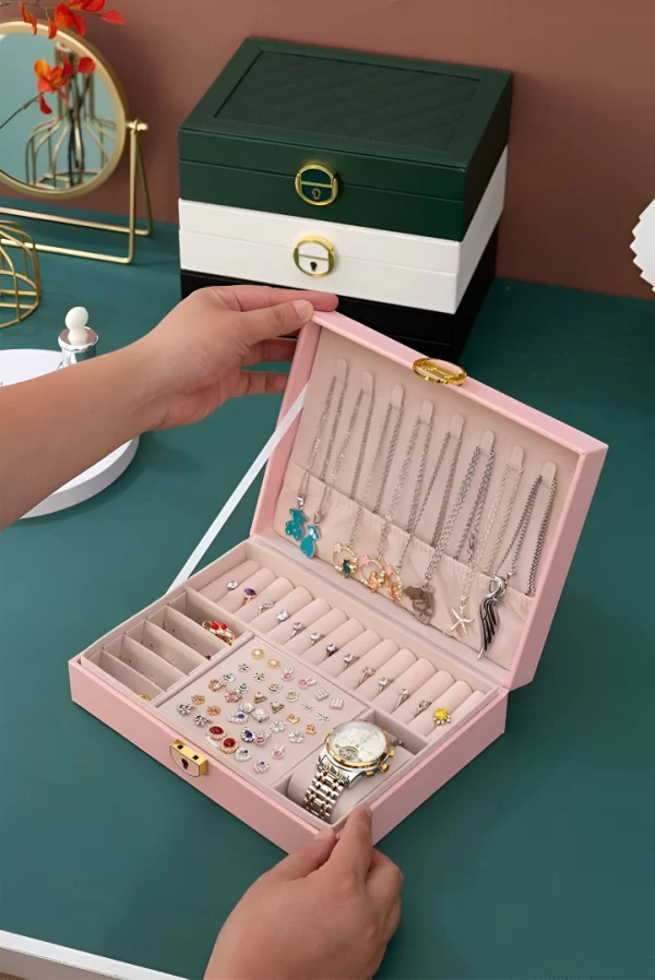 Joyero Cuero Pu Organizador JO-150