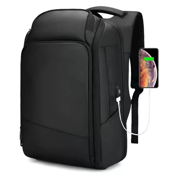 Mochila Porta Notebook Negra 9012