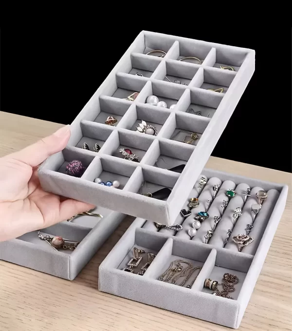 Set X4 Organizador De Accesorios Gamuza 104-B