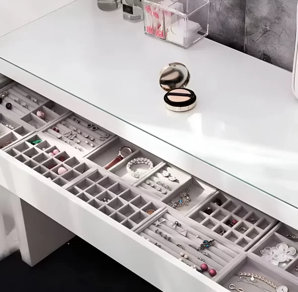 Set X4 Organizador De Accesorios Gamuza 104-B