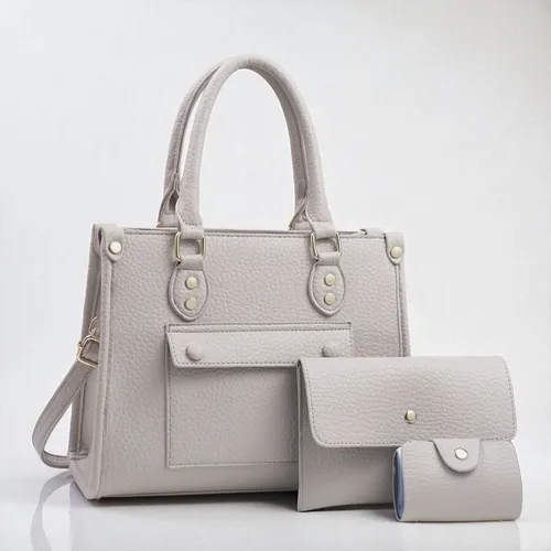 Cartera Cuero Pu + Monedero + Tarjetero