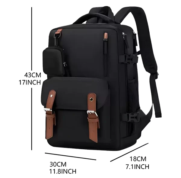 Mochila De Viaje Impermeable + Monedero