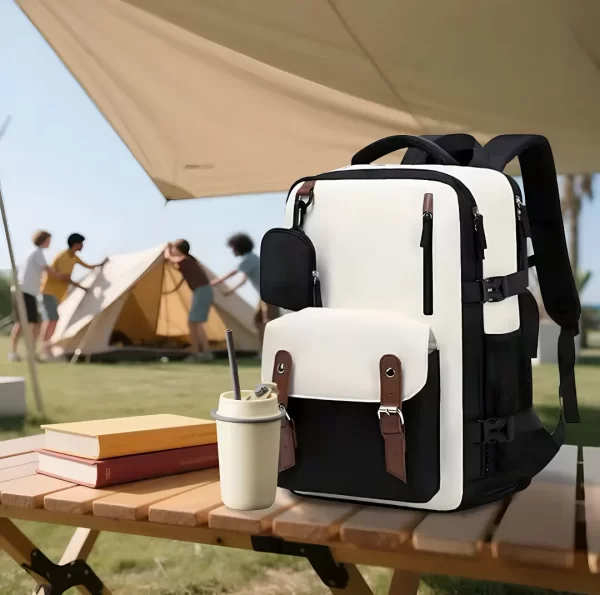 Mochila De Viaje Impermeable + Monedero