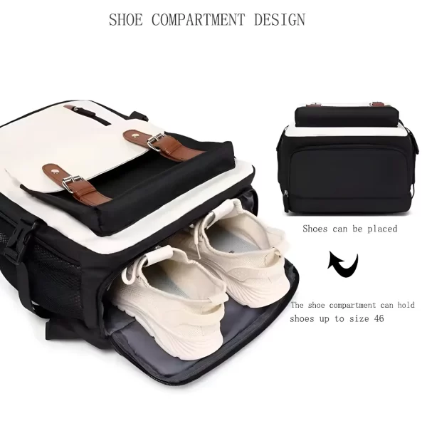 Mochila De Viaje Impermeable + Monedero