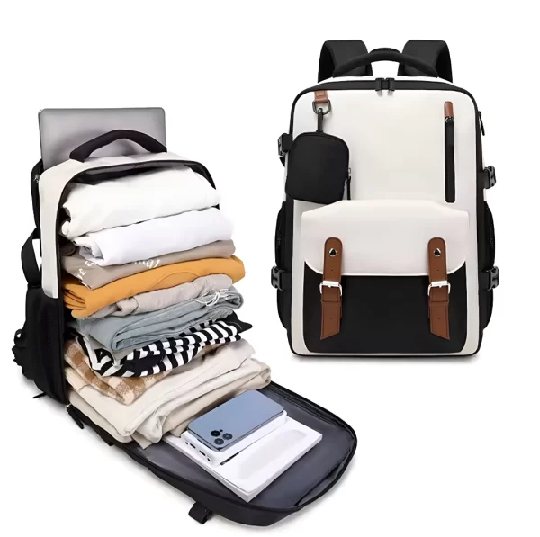 Mochila De Viaje Impermeable + Monedero