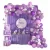 Arco De Globos Orgánico Violeta Lila Mariposas 124 Piezas