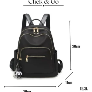 Mochila Liviana Urbana Negro 13.5Lts C-05