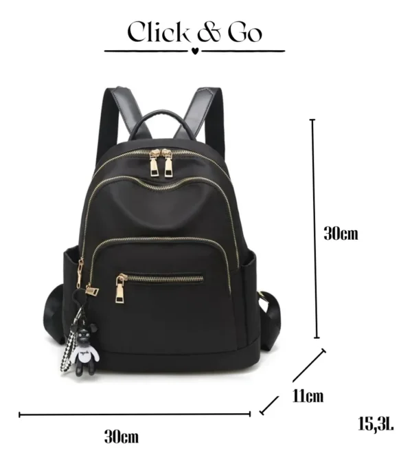 Mochila Liviana Urbana Negro 13.5Lts C-05