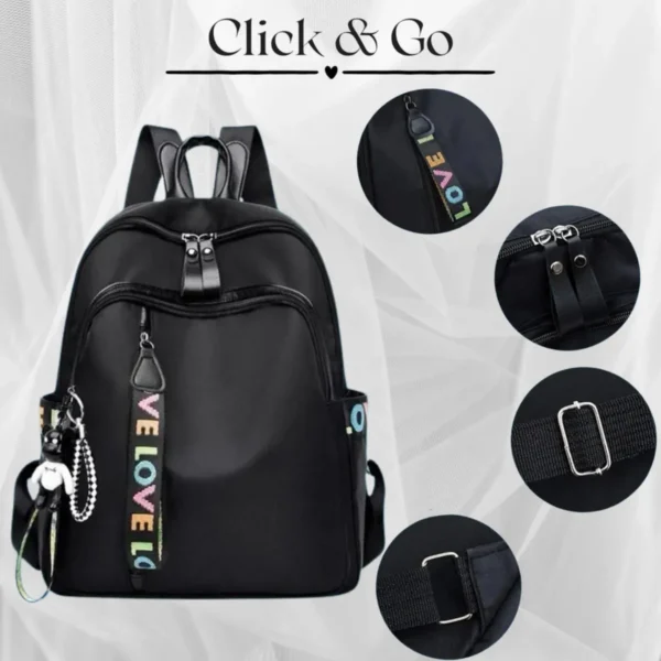 Mochila Urbana Chica Negro 6Lts C-09
