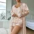 Pijama Satén Conjunto 3 Piezas Sexy