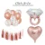 Kit Globos Bride To Be Rosa Plateado