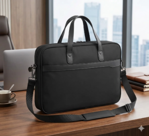 Bolso Porta Notebook Negro Impermeable 701