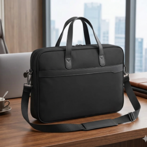 Bolso Porta Notebook Negro Impermeable 701