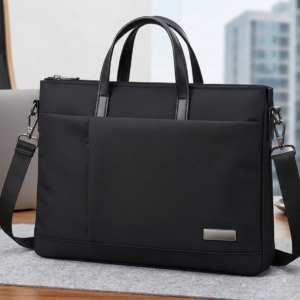 Bolso Porta Notebook Negro Impermeable 703
