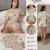 Pijama Conjunto Mujer Suave Diseño Corazones