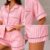 WhatsApp Image 2026-06-11 at 18.01.28 (3) Pijama Satén Rosa Rayas Conjunto