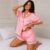WhatsApp Image 2026-06-11 at 18.01.29 Pijama Satén Rosa Rayas Conjunto