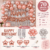 Kit Globos Happy Birthday Rosa Gold Plateado