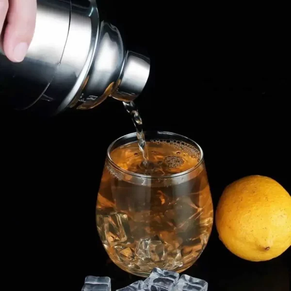 Set Bartender Coctelera Tragos Acero Inoxidable 30Pzs
