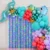 Kit Arco De Globos Bajo El Mar Peces + Cortinas + Alambre Led
