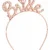 Kit Globos Bride To Be Rosa + Banda + Vincha + Accesorios
